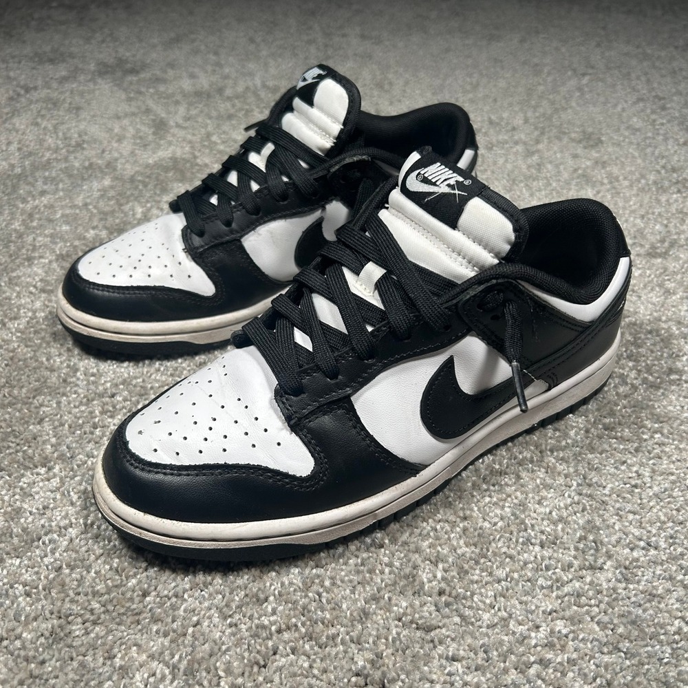 Nike Dunk Low Panda Black White Sneakers Mens DD1391-100 Low Top Shoes